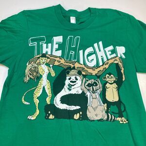 TH HIGHER Concert Tour TEE T SHIRT Sz Mens S - American Apparel